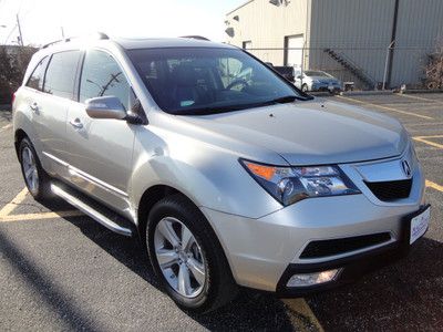 2011acura mdx four door all wheel drive sunroof dvd third row seating financing