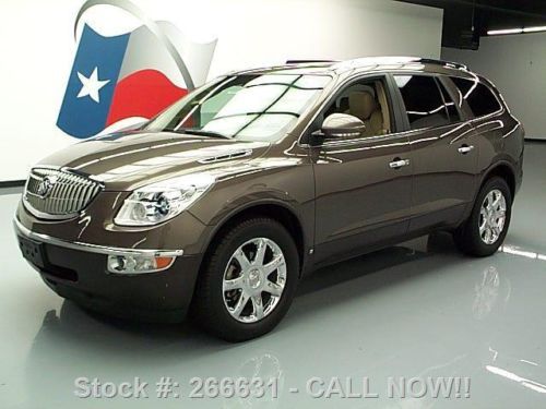 2008 buick enclave cxl sunroof nav rear cam 19&#039;s 77k mi texas direct auto