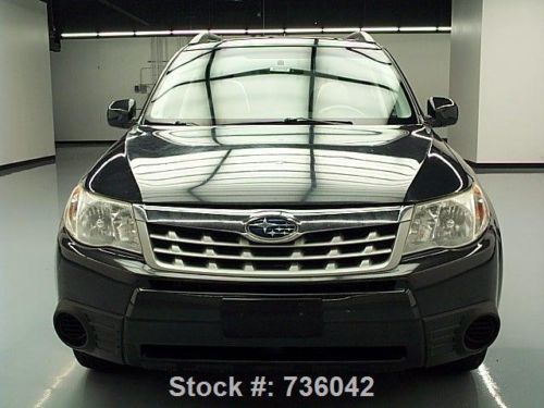 2011 subaru forester 2.5x premium awd pano sunroof 78k texas direct auto