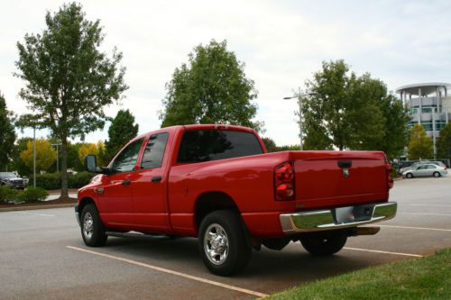 2007 Dodge Ram 2500 6.7 Cummins Diesel Red Quad Cab Automatic Only 54,000 miles!, US $20,995.00, image 2