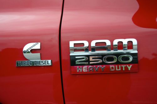 2007 Dodge Ram 2500 6.7 Cummins Diesel Red Quad Cab Automatic Only 54,000 miles!, US $20,995.00, image 9