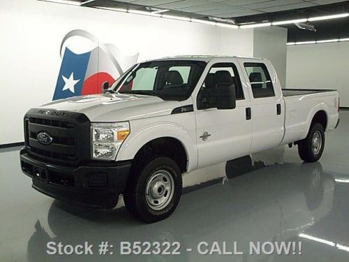 2014 ford f-250 crew diesel 4x4 long bed auto 6pass 13k texas direct auto