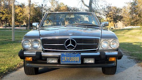 California original, 560 sl (w-107),100% rust free, low miles, gorgeous! runs a+