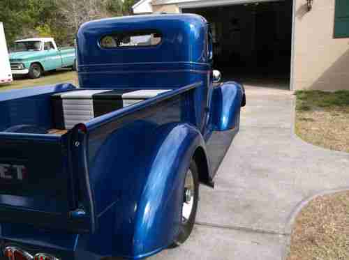 Sell new 1937 Chevy P/U Street Rod Custom Truck Dark Blue ...