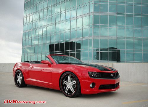 600 hp supercharged camaro convertible showcar