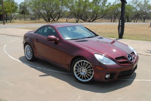2009 mercedes slk 350 with amg package  wow!!!