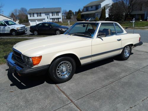 1981 mercedes 380sl convertible, 57k original miles, excl condition no reserve