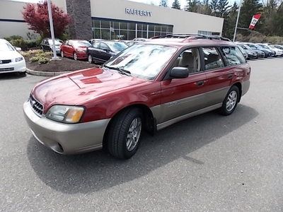 2004 subaru outback, one owner, no reserve, auto start, heated seats, x clean