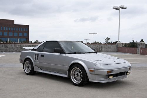 1986 toyota mr2 aw11 professionally restored 5sfe engine