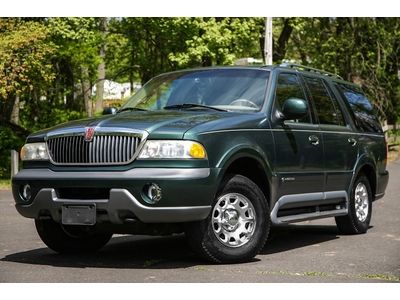 1999 lincoln navigator v8 5.4 4wd 4x4 3rd row leather low 63k miles