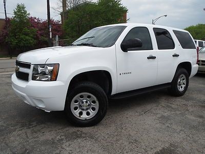 White 4x4 ls 108k hwy miles rear air boards tow pkg 6 pass ex govt nice