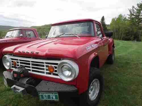 Sell used 1967 DODGE POWER WAGON w/440 MOTOR, AUTO TRANNY ...