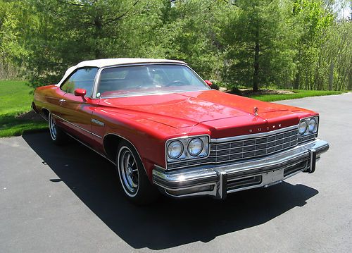 1975 buick lesabre custom convertible 2-door 7.5l