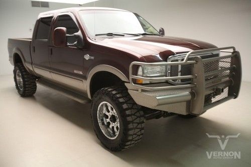 2004 king ranch crew 4x4 fx4 sunroof heated leather 162k miles