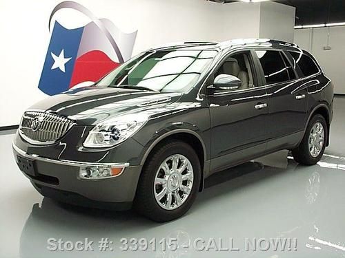 2012 buick enclave 7-pass htd leather nav rear cam 17k! texas direct auto
