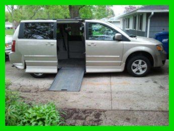 2009 dodge caravan wheelchair handicap conversion 3.8l v6 12v auto fwd premium
