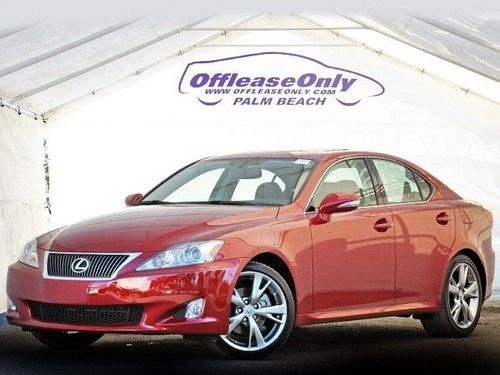 Leather moonroof low miles satellite radio cruise control off lease only