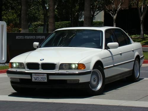 1996 bmw 750il very clean hard to find 96 750  1 owner v12