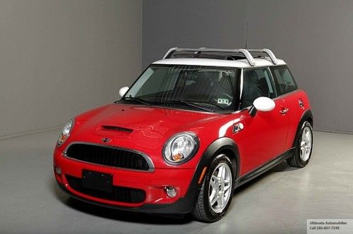 2008 mini cooper s panoroof turbo leather auto sports prem cold weather pkg