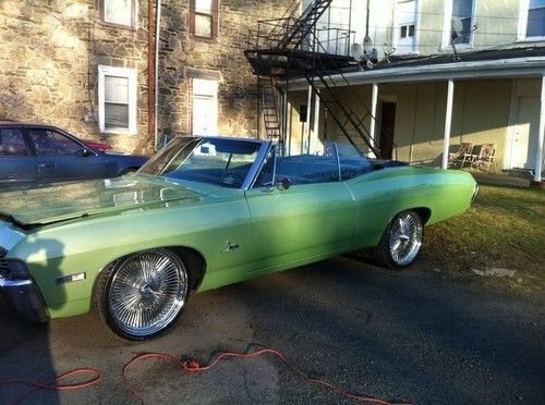 1968 chevrolet impala base convertible 2-door 5.0l