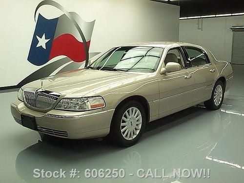 2005 lincoln town car signature leather 6-passenger 47k texas direct auto