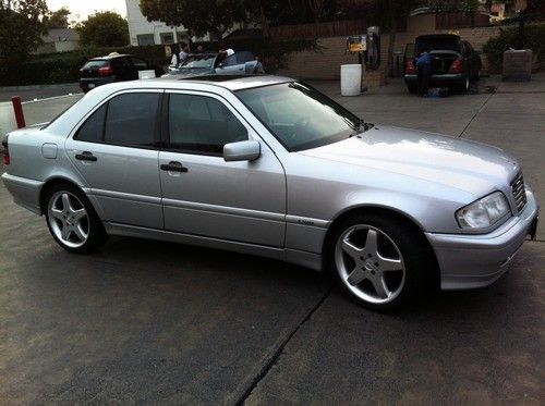 Rare 2000 mercedes benz c230 kompressor sport two-tone special edition model