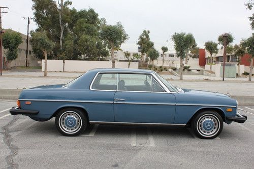 1974 mercedes benz 280c - w114 pillar less coupe