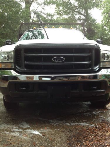 Ford f350 super duty flatbed with automatic lift gate only 55910 miles