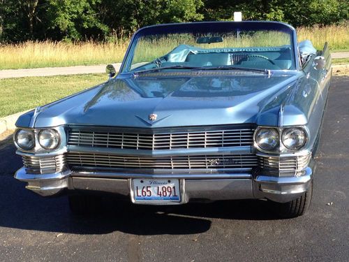 Get treated like a rock star! with this classic 1964 deville convertible