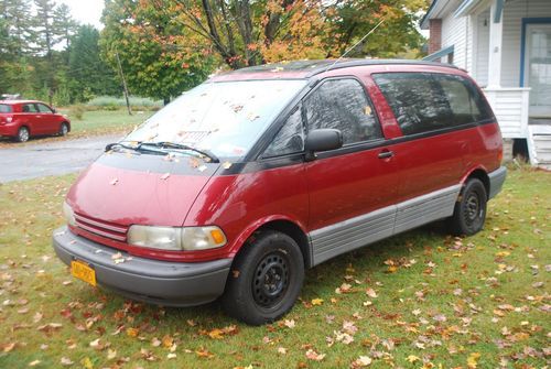 1992 toyota previa le mini passenger van 3-door 2.4l