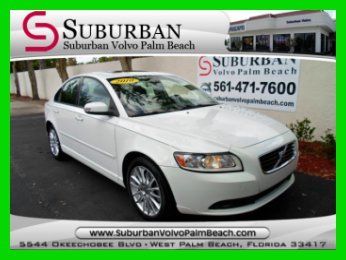 2010 volvo s40 premium leather sunroof certified pre-owned 100k factory warranty