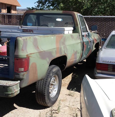 1986 chevy military m1006 pick up
