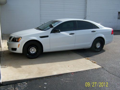 2011 chevrolet caprice ppv sedan 4-door 6.0l police government undercover