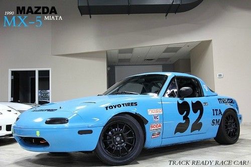 1990 mazda miata mx-5 race car track ready crate engine ita spec wow!$$