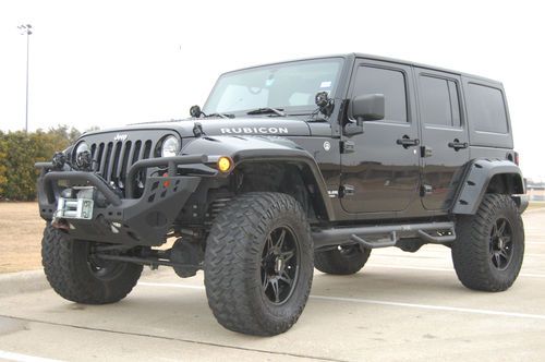 2012 jeep rubicon unlimited lifted 4x4