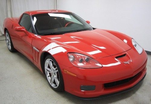 08 red corvette 6.2 v8 430 hp automatic coupe grand sport body kit we finance