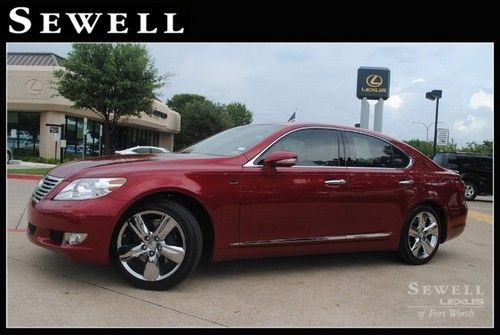 2012 lexus ls460 navi heated leather sunroof one owner low miles