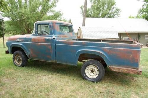 1959 ford f100 4x4 292 v8