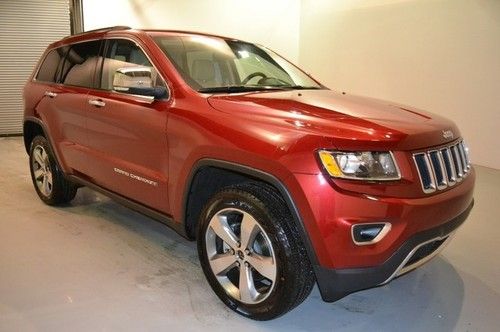 New 2014 jeep grand cherokee limited 4wd leather - free ship/airfare kchydodge