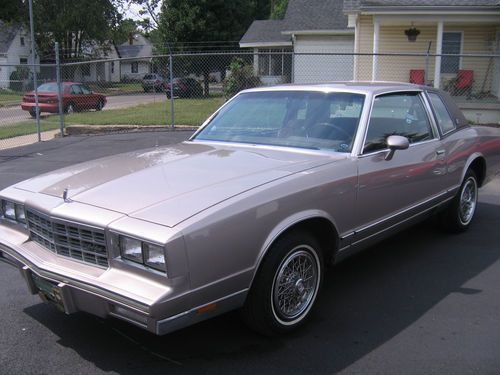 Terre Haute Chevrolet >> Sell used 1984 CHEVY MONTE CARLO BROUGHAM LOW MILES "NICE ... Terre Haute Chevrolet >> Sell used 1984 CHEVY MONTE CARLO BROUGHAM LOW MILES "NICE ...