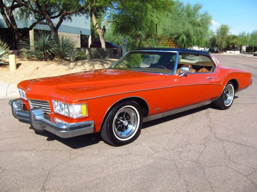 1973 buick rivera boat tail - 455ci v8 - a/c - loaded - 2 owner car! no reserve!