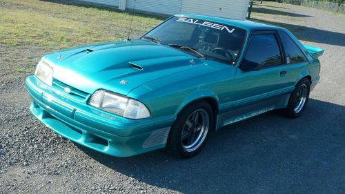 1989 supercharged saleen mustang