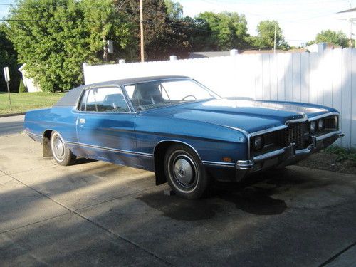1971 ford galaxie 500 - 351 - air - low miles, low starting bid, no reserve