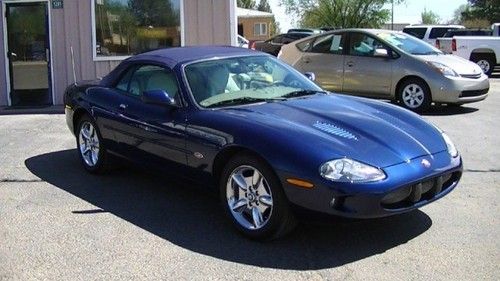 2000 jaguar xkr supercharged convertible w/nav