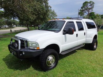 Florida 03 f-350 diesel 1-owner drw lariat clean carfax park assist  no reserve