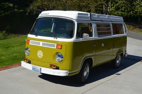 1977  volkswagen westfalia camper van bus