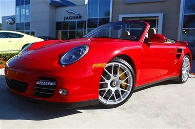 2011 porsche 911 turbo s cabriolet - 7 speed pdk - mint - same as new condition!
