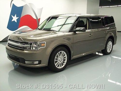 2013 ford flex sel awd 7-pass heated leather only 18k texas direct auto