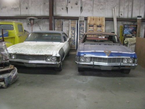 {two} 1967 chevrolet impalas&#039; for sale