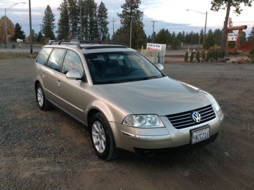 2004 volkswagen passat wagon,tdi, auto, loaded, leather one owner low miles